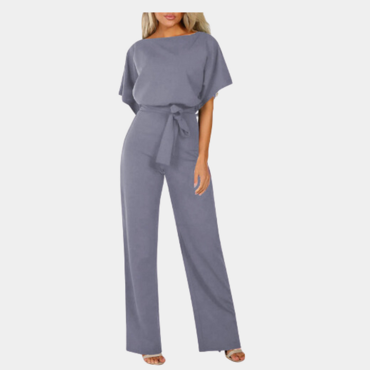 Women's Lightweight Flattering Jumpsuit - Classic Cut, Breathable Fabric-The Yellow Prime