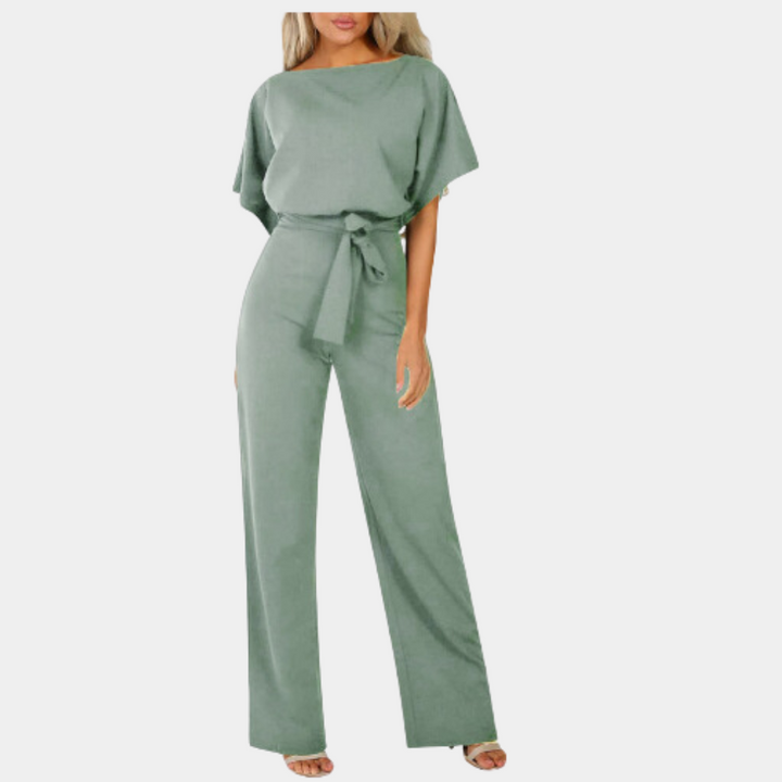 Women's Lightweight Flattering Jumpsuit - Classic Cut, Breathable Fabric-The Yellow Prime