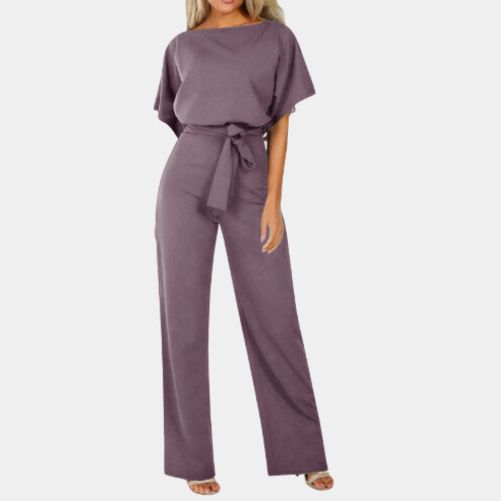Women's Lightweight Flattering Jumpsuit - Classic Cut, Breathable Fabric-The Yellow Prime