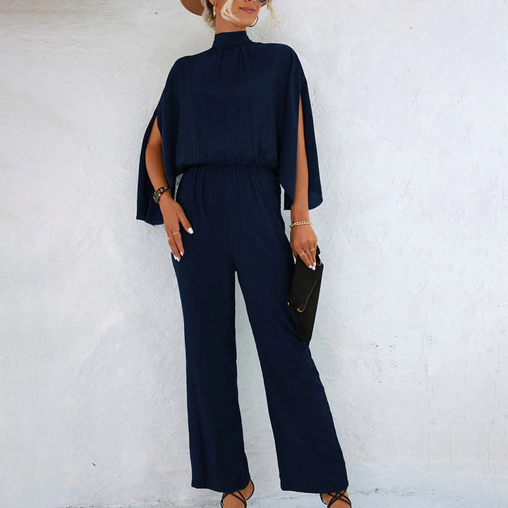 Women's Lightweight Flattering Jumpsuit with Adjustable Straps-The Yellow Prime