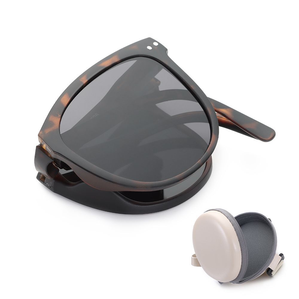 Women's Lightweight Foldable Sunglasses – Oval Design, UV400 Protection-The Yellow Prime