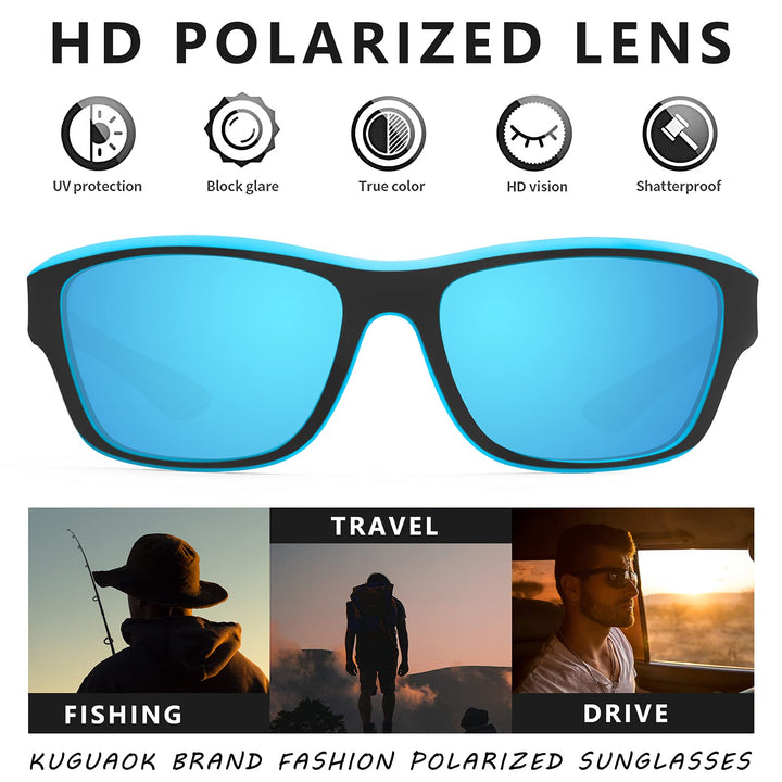 Women's Lightweight Outdoor Sports Sunglasses - Polarized TAC Lens-The Yellow Prime