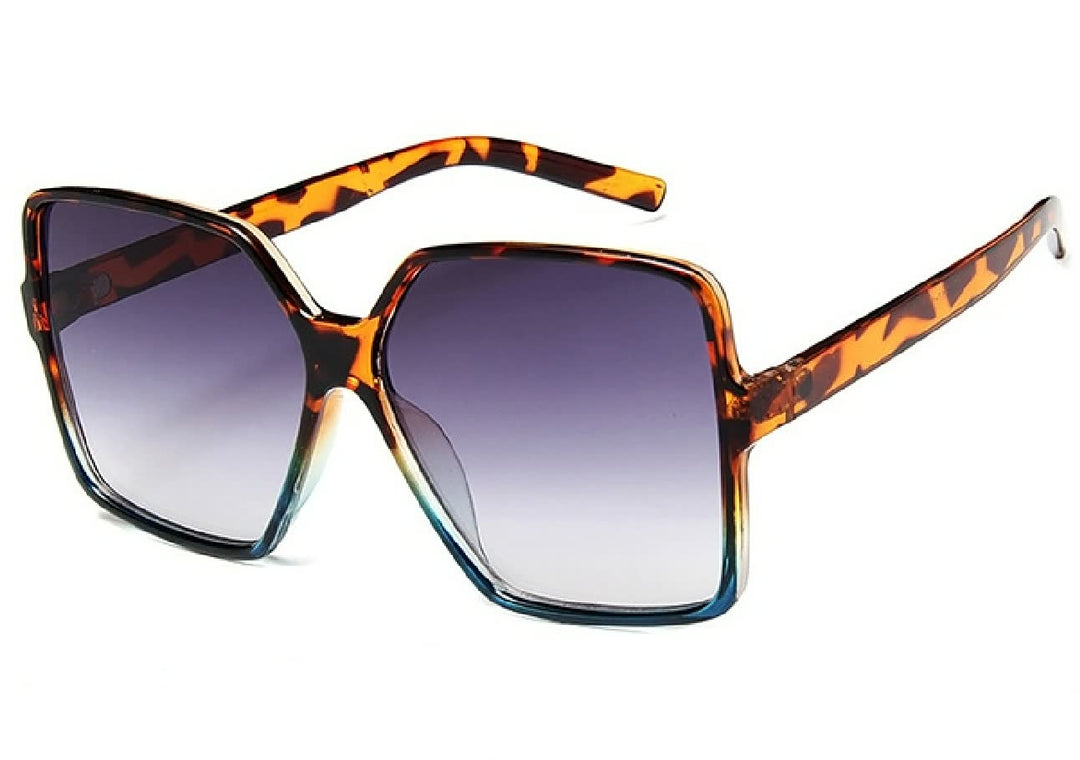 Women's Lightweight Oversized Square Sunglasses with UV Protection-The Yellow Prime