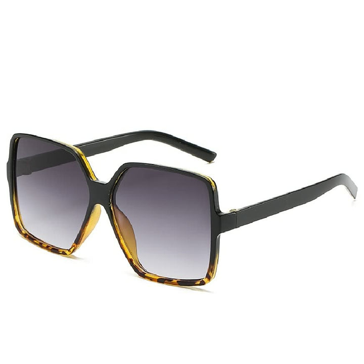 Women's Lightweight Oversized Square Sunglasses with UV Protection-The Yellow Prime