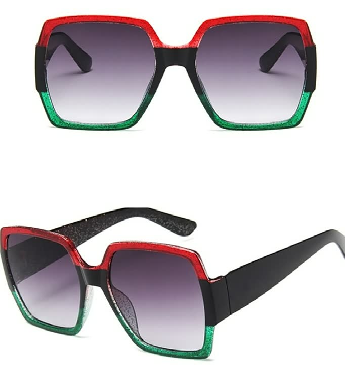 Women's Lightweight Oversized Sunglasses with UV Protection for Summer-The Yellow Prime