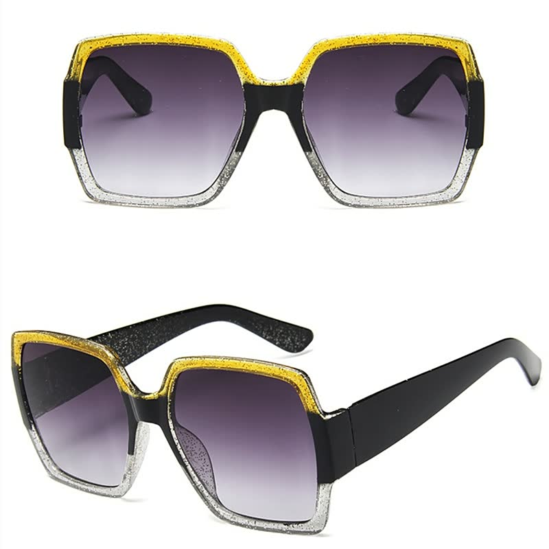 Women's Lightweight Oversized Sunglasses with UV Protection for Summer-The Yellow Prime