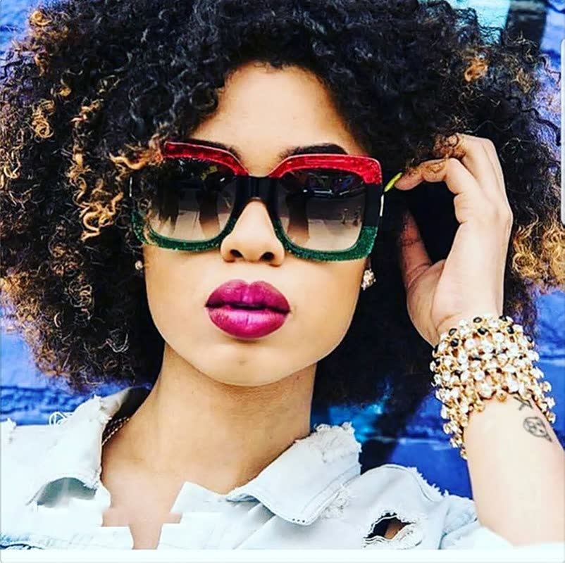 Women's Lightweight Oversized Sunglasses with UV Protection for Summer-The Yellow Prime