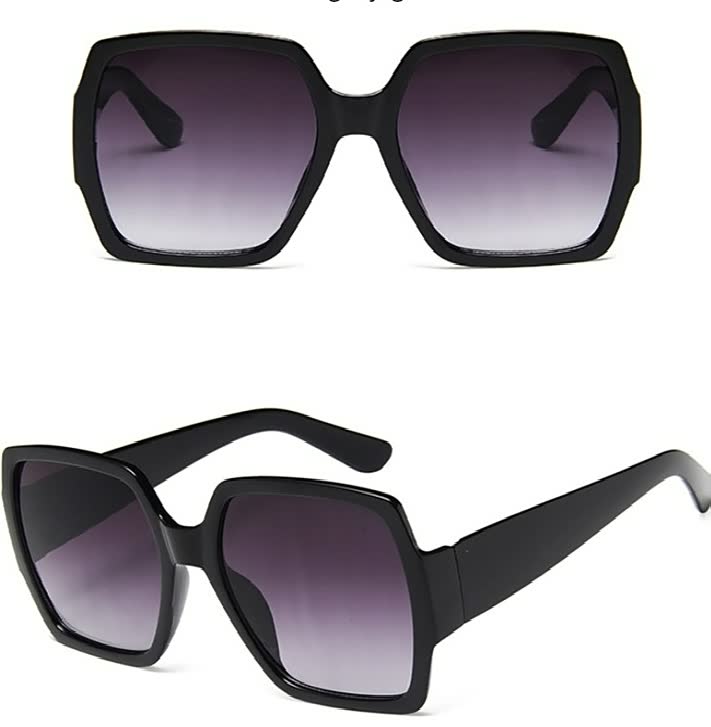 Women's Lightweight Oversized Sunglasses with UV Protection for Summer-The Yellow Prime
