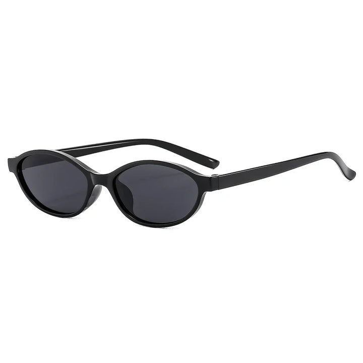 Women's Lightweight Retro Oval Cat-Eye Sunglasses for Everyday Wear-The Yellow Prime