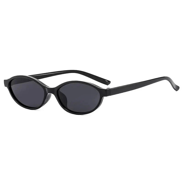 Women's Lightweight Retro Oval Leopard Print Sunglasses for Daily Use-The Yellow Prime