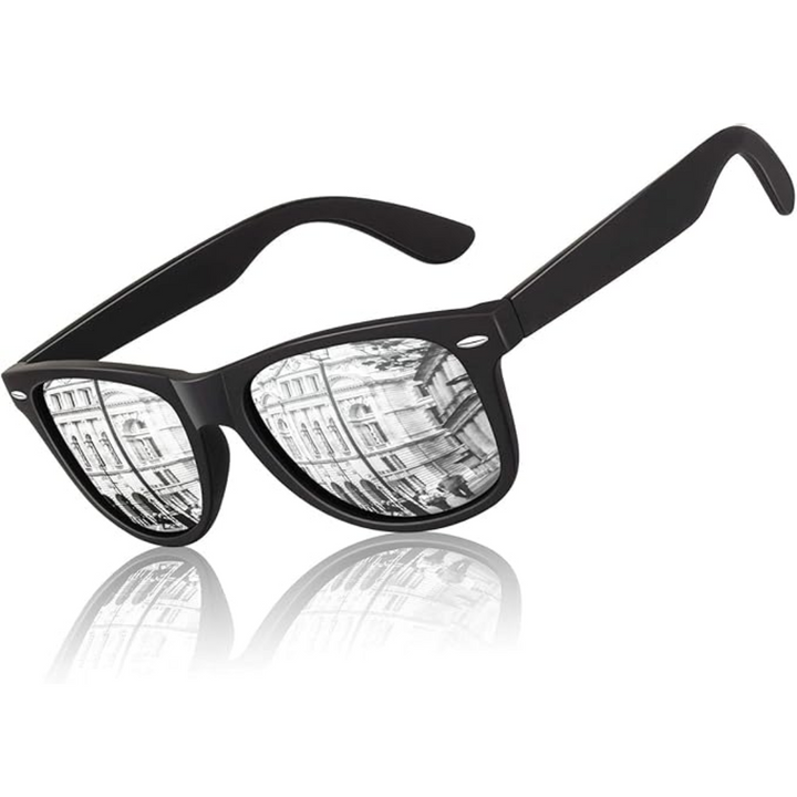 Women's Lightweight Retro Polarized Sunglasses for Summer Activities-The Yellow Prime
