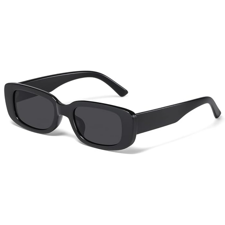 Women's Lightweight Retro Sunglasses – Rectangular Y2K Style, UV400 Protection-The Yellow Prime