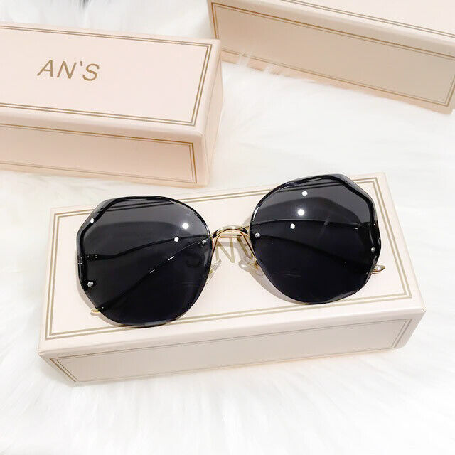 Women's Lightweight Rimless Metal Sunglasses for Summer 2025-The Yellow Prime