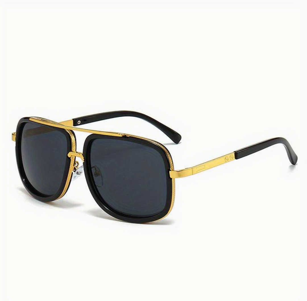 Women's Lightweight Square Frame Sunglasses with UV400 Protection-The Yellow Prime