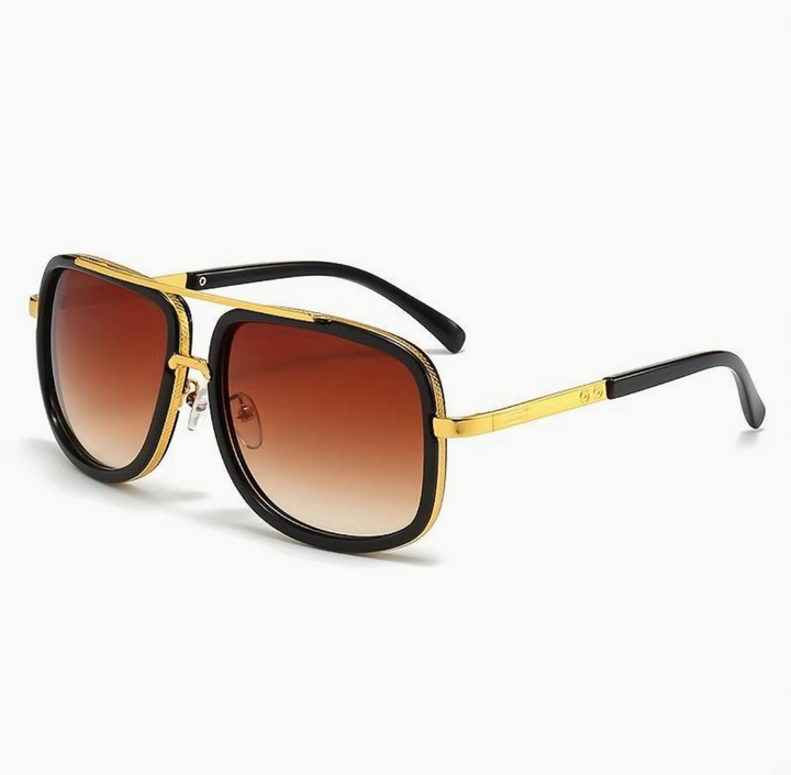 Women's Lightweight Square Frame Sunglasses with UV400 Protection-The Yellow Prime