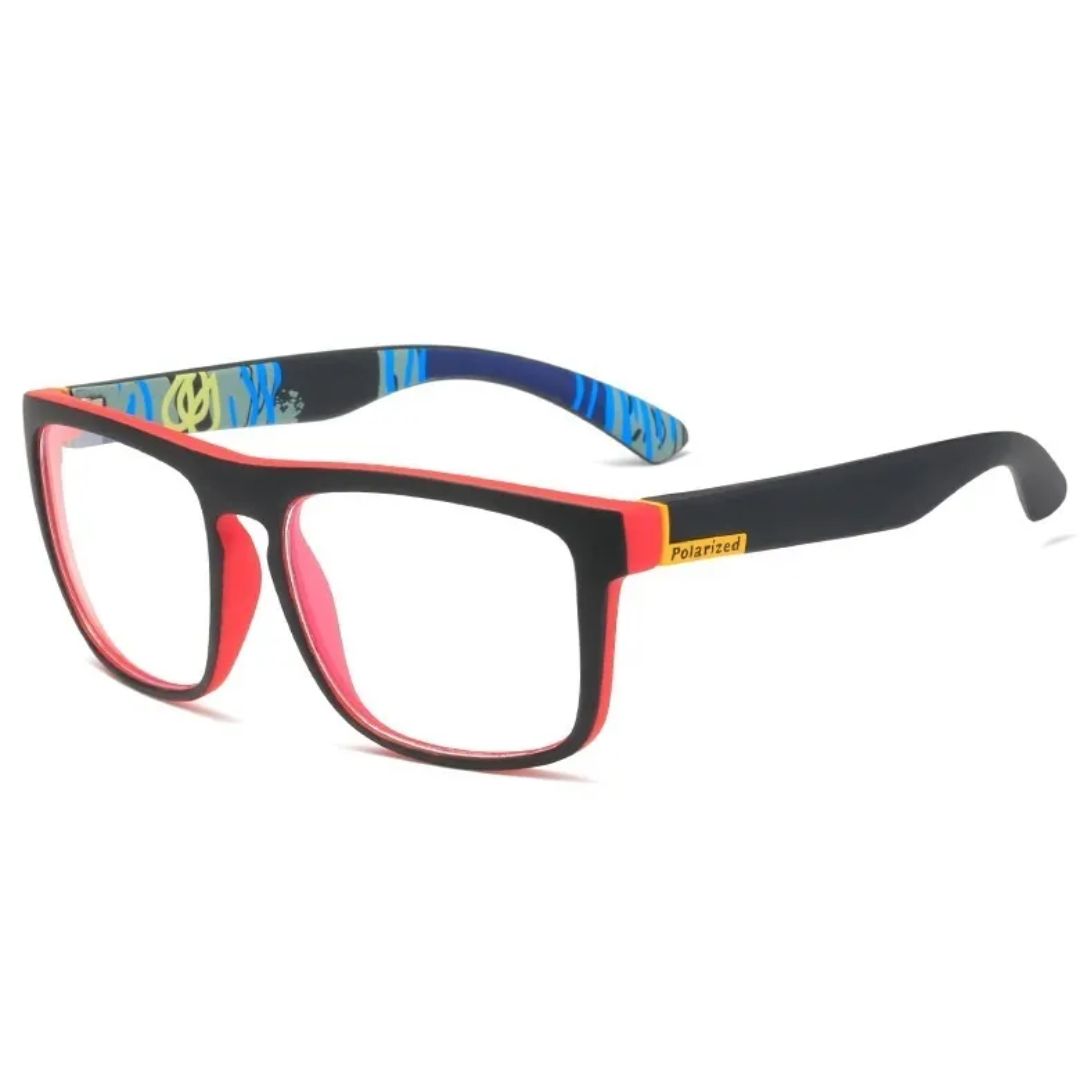 Women's Lightweight Square Sunglasses - Polarized Lenses, Plastic Frame-The Yellow Prime