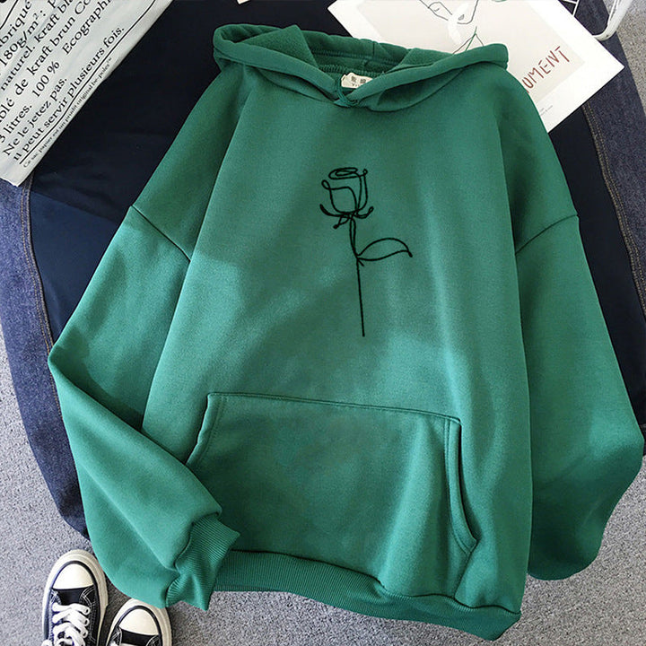 Women's Oversized Cozy Hoodie - Relaxed Fleece for Casual Wear-The Yellow Prime
