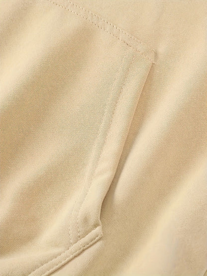 Women's Oversized Fleece Hoodie Pullover - Casual Comfort-The Yellow Prime