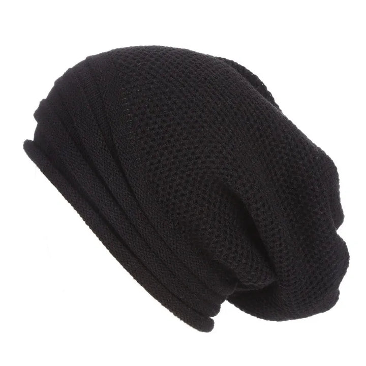 Women's Oversized Knitted Slouchy Beanie for Winter-The Yellow Prime