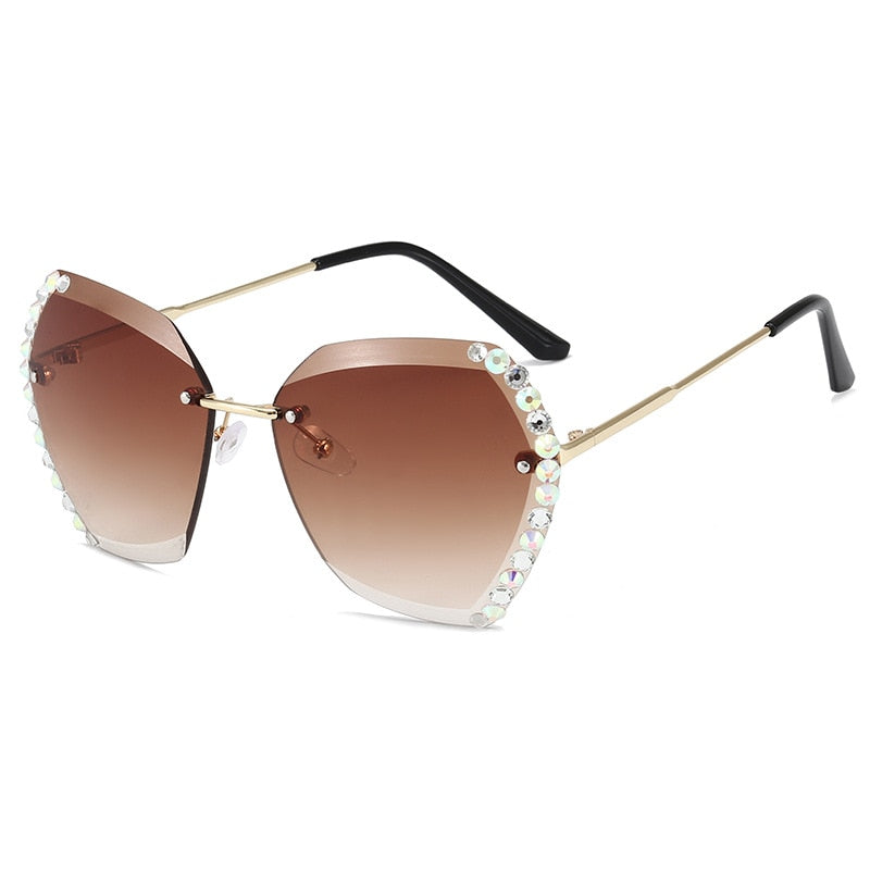 Women's Oversized Lightweight Sunglasses – Modern Design for Summer-The Yellow Prime