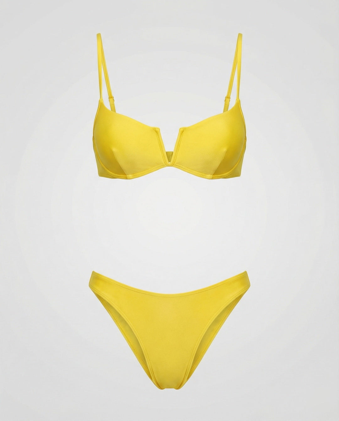 Women's Push-Up Brazilian Style Bikini Set-The Yellow Prime