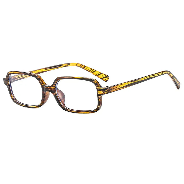 Women's Retro Rectangular Glasses – Breathable, Anti-Blue Light Design-The Yellow Prime