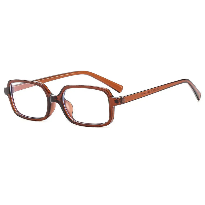 Women's Retro Rectangular Glasses – Breathable, Anti-Blue Light Design-The Yellow Prime