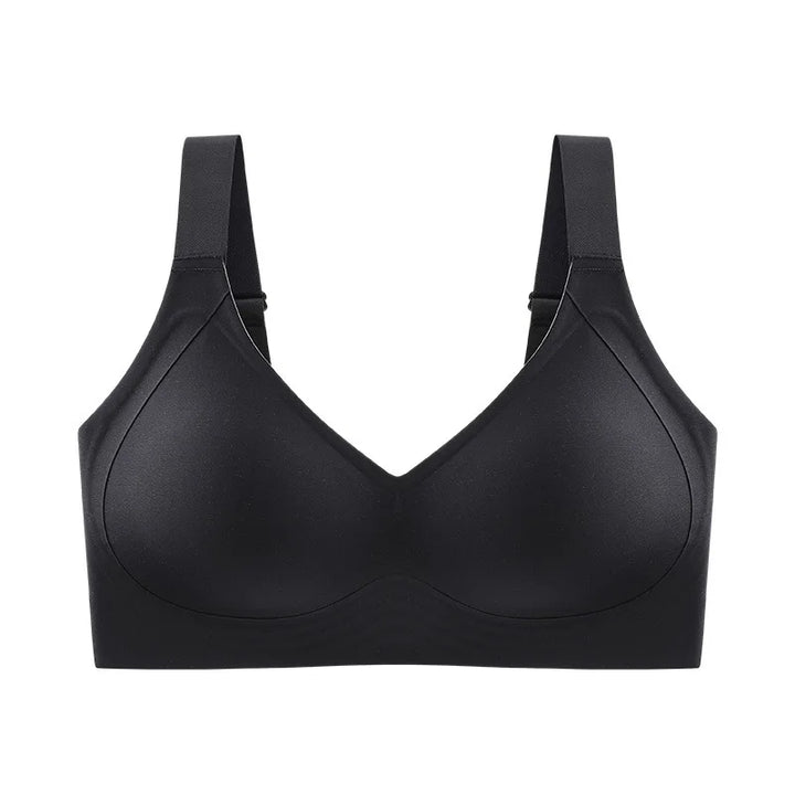 Women's Seamless Plus Size Push-Up Bra Thin Cup Wireless Bralette-The Yellow Prime