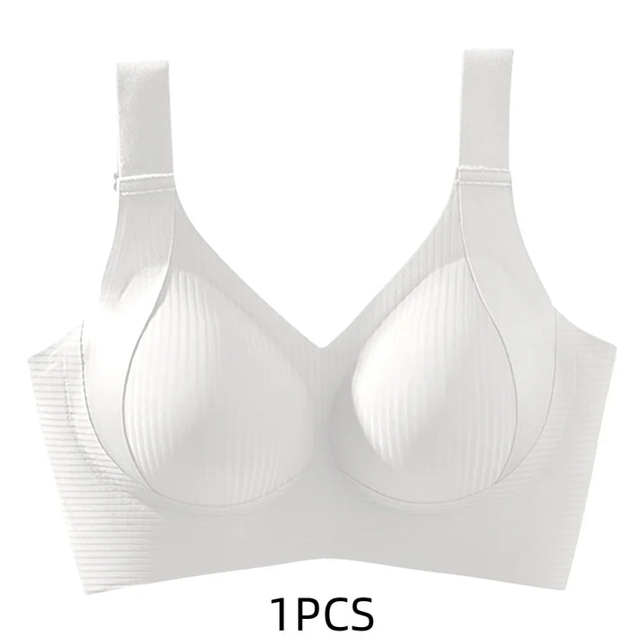 Women's Seamless Thin Style Bra, No Wires, Anti-Sagging Support-The Yellow Prime