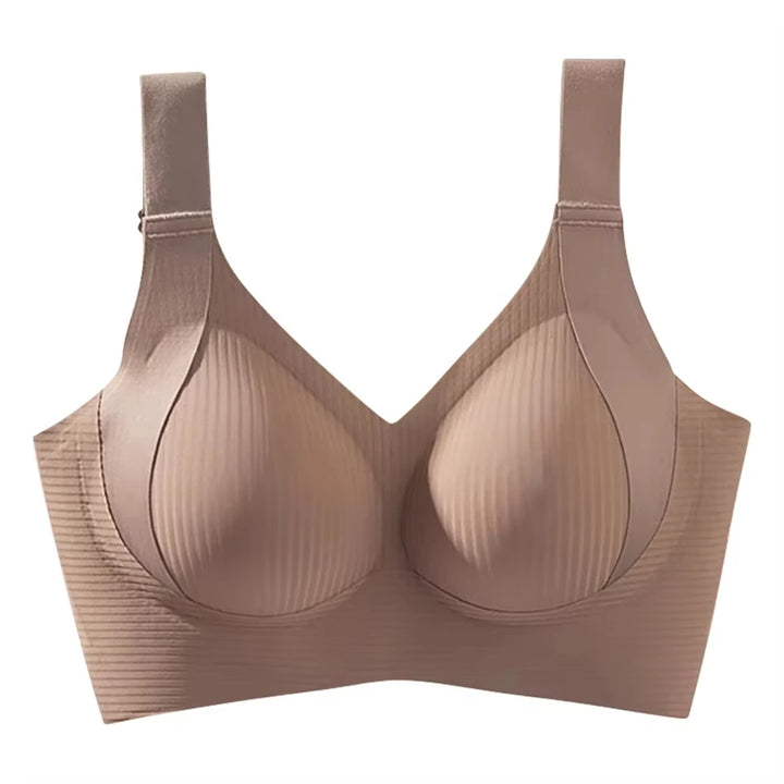 Women's Seamless Thin Style Bra, No Wires, Anti-Sagging Support-The Yellow Prime