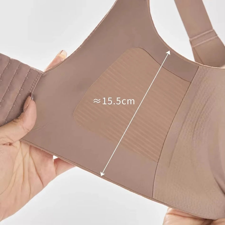 Women's Seamless Thin Style Bra, No Wires, Anti-Sagging Support-The Yellow Prime