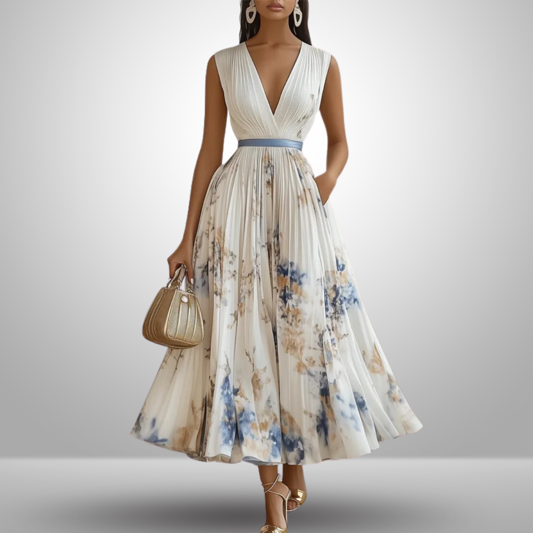 Women's Sleeveless Maxi Dress – Casual Summer Style-The Yellow Prime