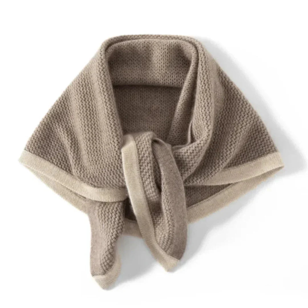 Women's Soft Cashmere Travel Shawl - Rectangular Knit Design-The Yellow Prime