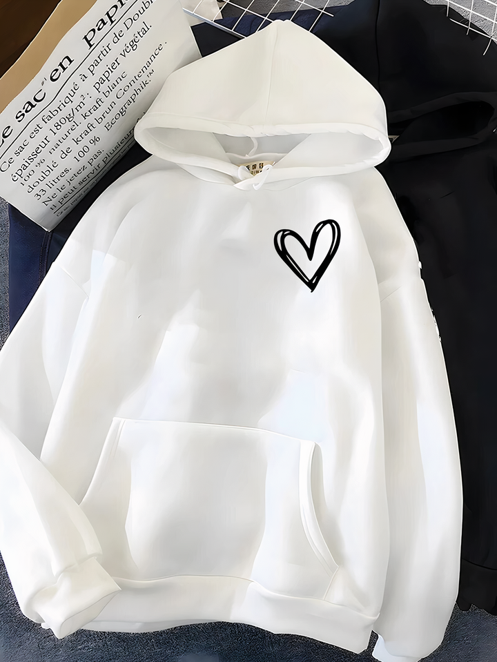 Women's Soft Cozy Casual Hoodie - Relaxed Cotton Pullover-The Yellow Prime