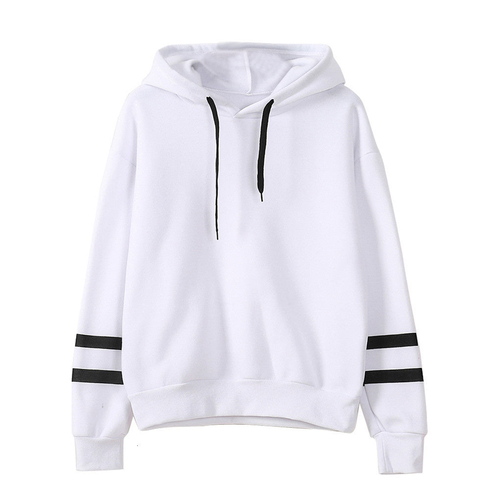 Women's Soft Relaxed Hooded Pullover Sweater-The Yellow Prime