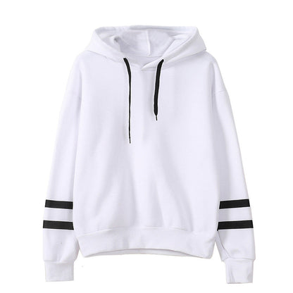 Women's Soft Relaxed Hooded Pullover Sweater-The Yellow Prime