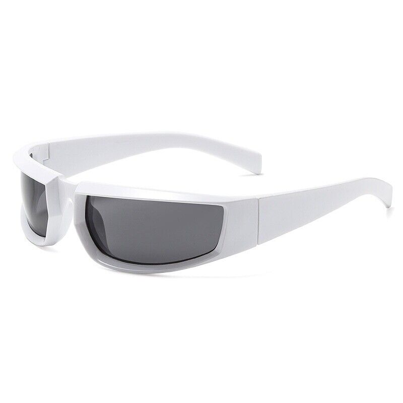 Women's Square Punk Sunglasses - Plastic Frame for Summer Style-The Yellow Prime