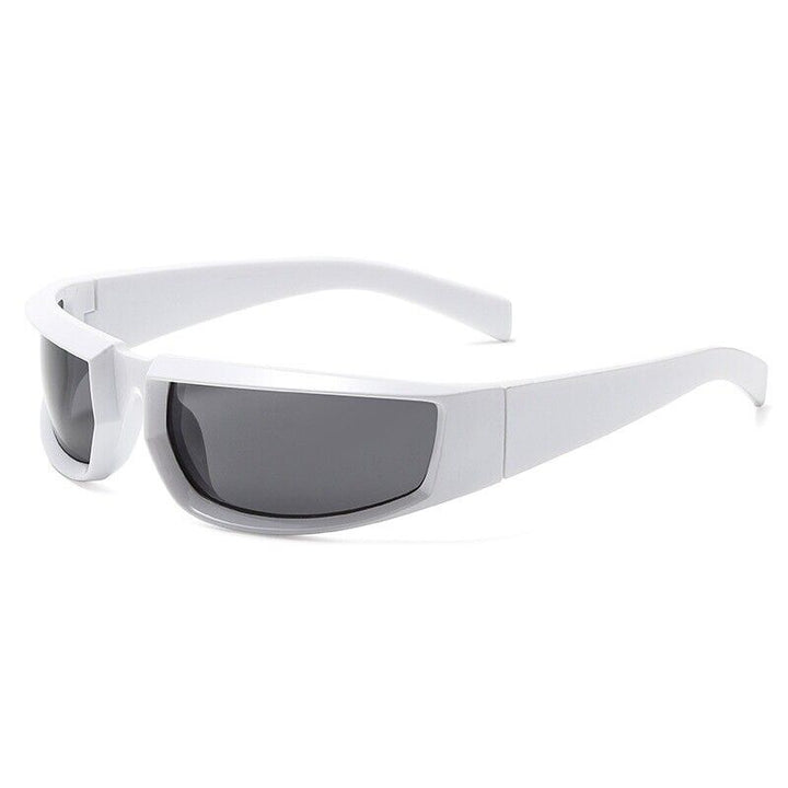 Women's Square Punk Sunglasses - Plastic Frame for Summer Style-The Yellow Prime