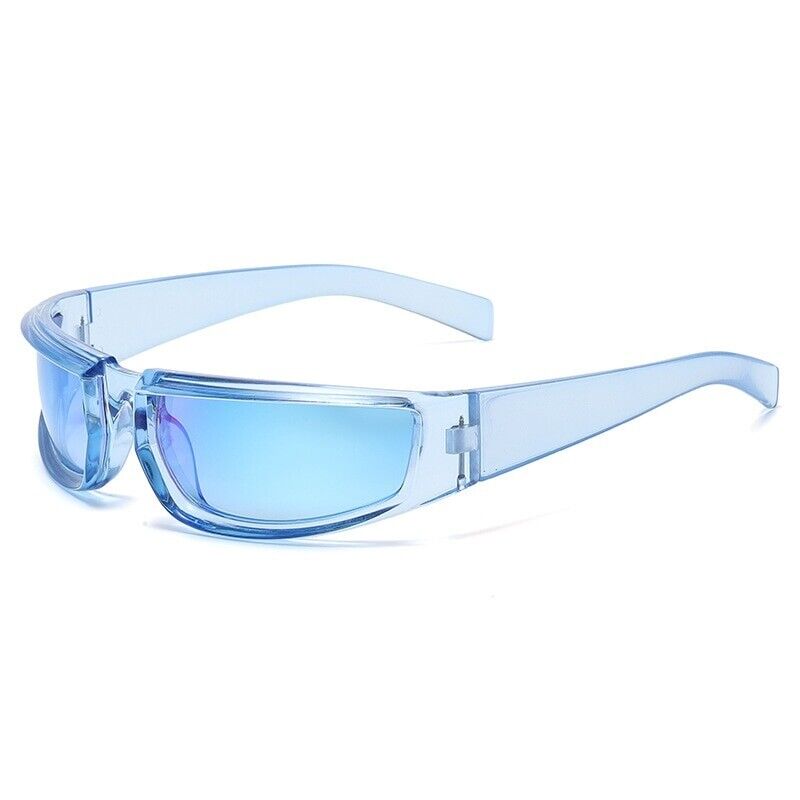 Women's Square Punk Sunglasses - Plastic Frame for Summer Style-The Yellow Prime