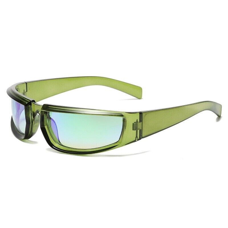 Women's Square Punk Sunglasses - Plastic Frame for Summer Style-The Yellow Prime