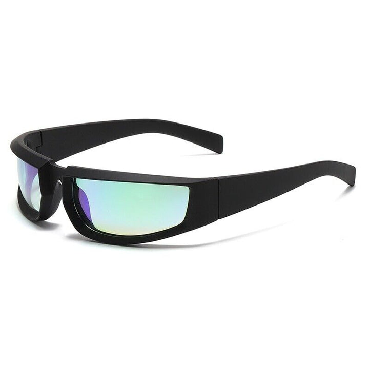 Women's Square Punk Sunglasses - Plastic Frame for Summer Style-The Yellow Prime
