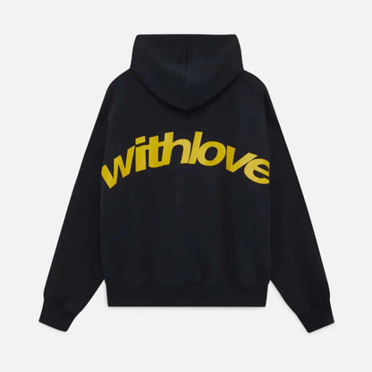 Women's Statement Casual Hoodie with Love-The Yellow Prime