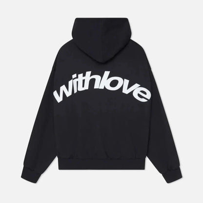 Women's Statement Casual Hoodie with Love-The Yellow Prime