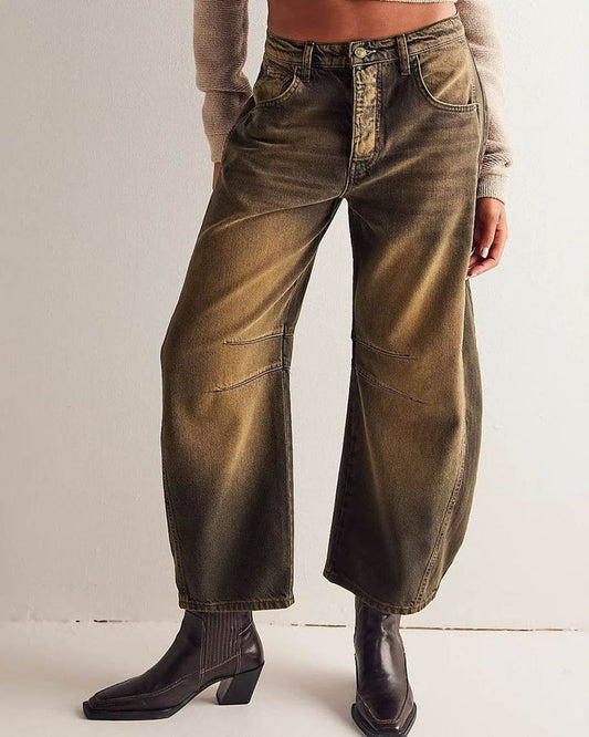 Women's Straight Leg Jeans for Everyday Style-The Yellow Prime