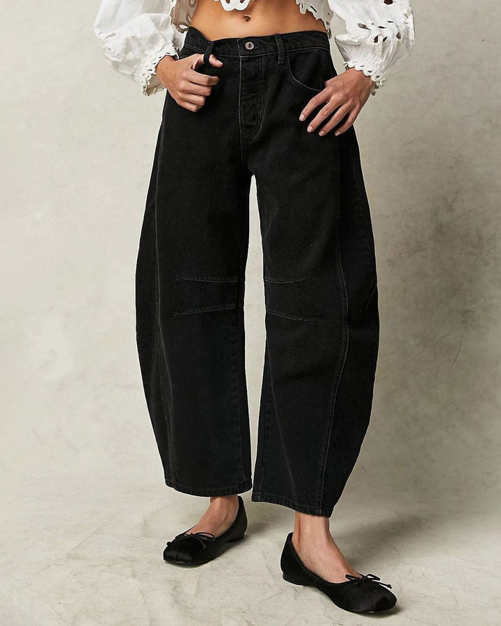Women's Straight Leg Jeans for Everyday Style-The Yellow Prime