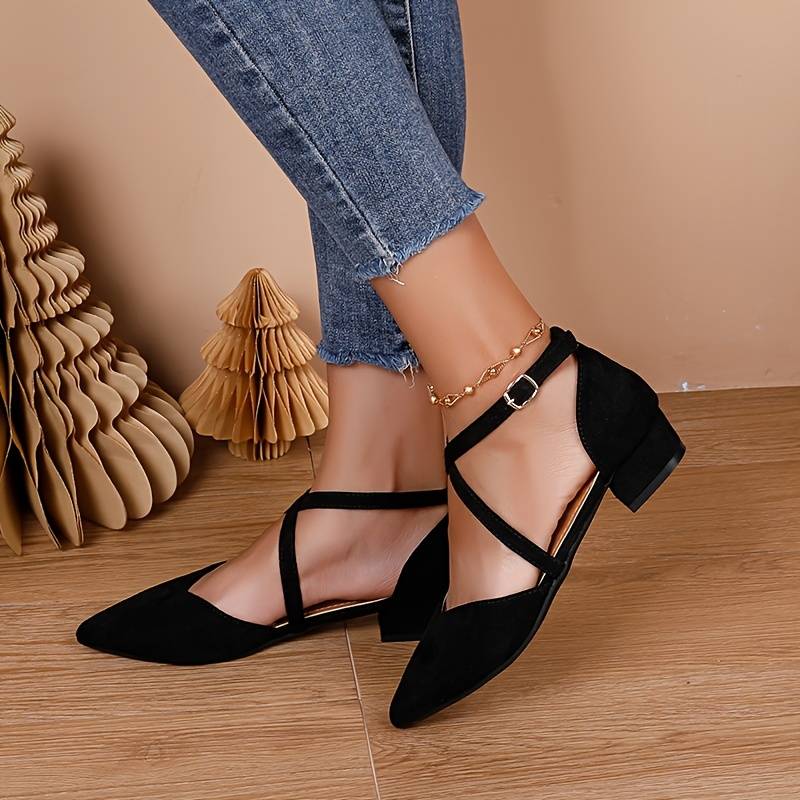 Women's Stylish Low Heel Sandals-The Yellow Prime