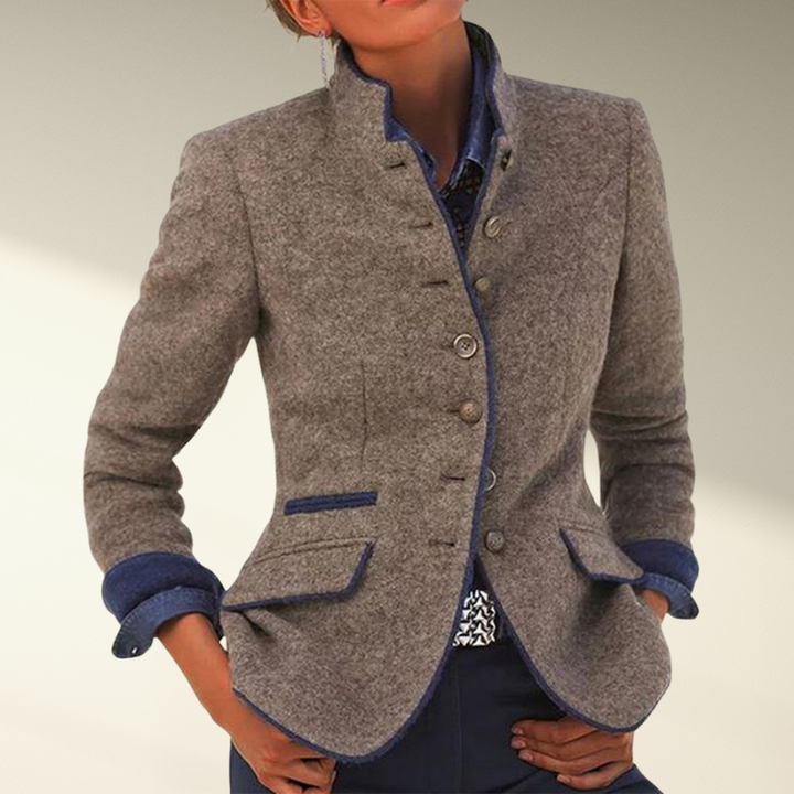 Women's Stylish Tailored Blazer for Fashionable Looks-The Yellow Prime