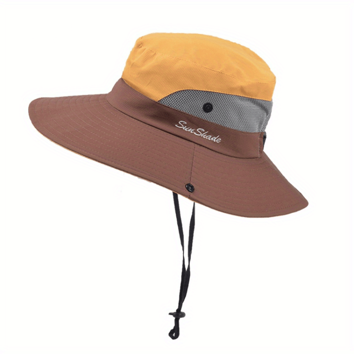 Women's Stylish UV Protection Sun Hat-The Yellow Prime