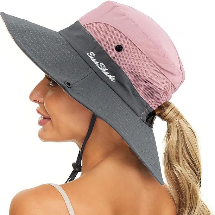 Women's Stylish UV Protection Sun Hat-The Yellow Prime
