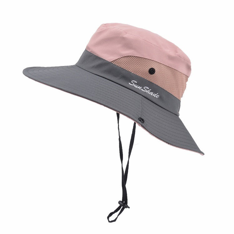Women's Stylish UV Protection Sun Hat-The Yellow Prime